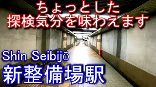 【ちょっとした探検気分を味わえます】東京モノレール　新整備場駅に潜ってみた Shin Seibijō Station. TOKYO MONORAIL Haneda Airport Line.