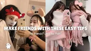 How to make friends easily as a teen and adult girl🙆&zwj;♀️🎀 | tips and tricks, friendship, friendgoals