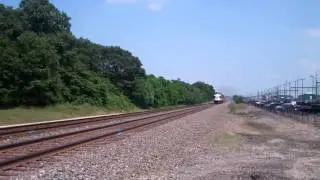 NS EMD F9A 4270 F9B 4726 4275 F9A 4271 OCS  Business Train Odgen Dunes