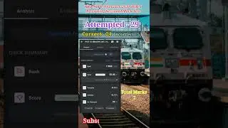 RRB NTPC 9 Jan 2020 shift 1 Reasoning sectional mock test #ntpc #rrcgroupdmathsmocktest #rrbs #train