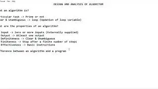 2  Algorithm and Its Properties | Computer Science | English
