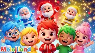 Clap Clap Christmas! 🎅🎄 | Kids Christmas Dance Song & Nursery Rhymes | Melojiland