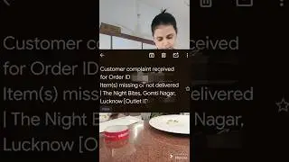 Zomato customer ne complaint kar di 😥 #cloudkitchenjourney #cloudkitchenvlog #renusingh
