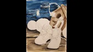 Baby shoes drawing, demo 4