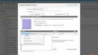 Force.com creating custom reports from CRM data | Pluralsight