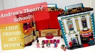 LEGO FRIENDS 2022 SET REVIEW! Andrea's Theatre School! Lego set #41714