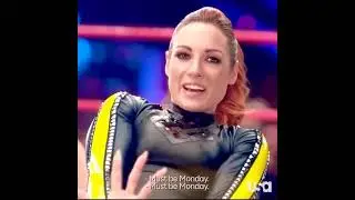 Becky Lynch Advertising for #RAW