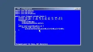 Lesson1 Polygon | Java Graphics Tutorial