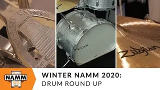 Hot New Drum Products from Zildjian, Gretsch & more with Jessica Burdeaux at Winter NAMM 2020