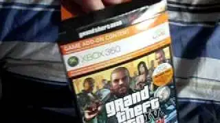 Unboxing GTA IV Lost and Damned Expansion for the 360