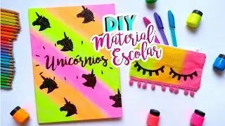 DIY MATERIAL ESCOLAR UNIC&Oacute;RNIO - VOLTA AS AULAS 2023 - FA&Ccedil;A VOC&Ecirc; MESMO