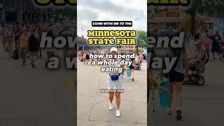 LET&rsquo;S EAT at the MINNESOTA STATE FAIR 🎡 15 fair foods to try, will you get the pickle lemonade?🥒🍋
