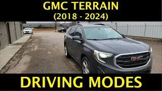 GMC Terrain &mdash; РЕЖИМЫ ВОЖДЕНИЯ (2WD, AWD, РЕЖИМ OFFROA, РЕЖИМ БУКСИРОВКИ)