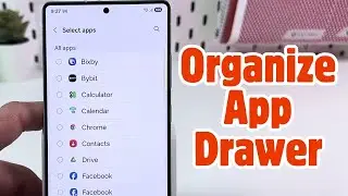 How to Organize Apps on Your Samsung Galaxy S25 Ultra