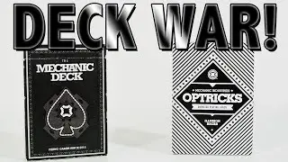 Deck War - Mechanics Deck V1 VS OpTricks Playing Cards [HD]