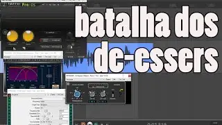 Qual o melhor deesser - Rdeesser x JS: De-esser x JS: Deesser  x Pro DS - Plugins #45