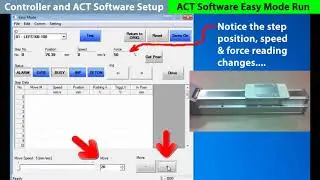 JXC91 Controller - Controller and ACT Software Setup