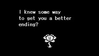 Spare Flowey will fix everything ?