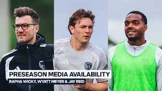 Rapha Wicky, Wyatt Meyer & Jay Reid | Preseason Media | Feb. 5, 2026