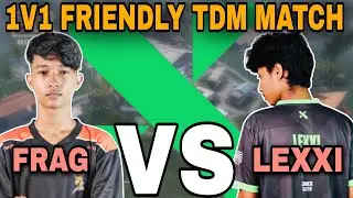 JMEx FRAG vs JMEx LEXXI | 1v1 Intense Friendly TDM Match | Clash with kvn