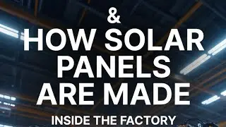 How Solar Panels Are Made | Inside a Modern Factory#viralvideos #trendigvideo