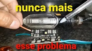 como consertar pisca de LED simples e fácil.