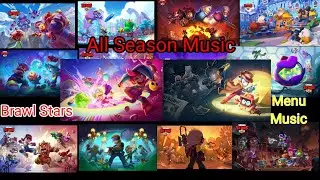 Brawl Stars - All Seasons Menu Music With Their Loading Screen | Upto #MysteryAtTheHub | Gamer Beast