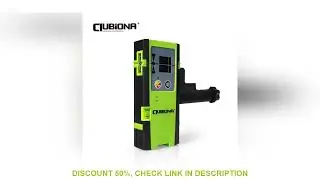 CLUBIONA 50M Outdoor Pulse Mode Red or Green Beam Line Laser Level Receiver Vertical And Horizontal