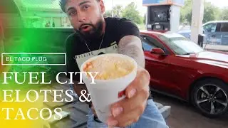 EL TACO PLUG TRIES FUEL CITY TACOS 🌮 AND CORN | WASHED IT DOWN WITH PICKLE BEER.