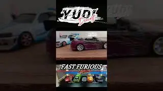 Custom Fast Furious 1, 2, 3 #yudiecast #customhotwheels #fastfurious