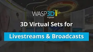 Behind the Scenes of WASP3D Virtual Set Production | @WASP3DOfficial