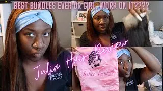 BEST ALIEXPRESS BODYWAVE BUNDLES?? HMMMM....|| HONEST JULIA HAIR REVIEW