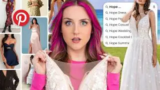 I Bought ONLY Dresses with my name in them | Hopeful Hauls
