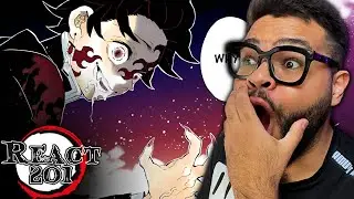LENDO DEMON SLAYER PELA PRIMEIRA VEZ! &ldquo;O REI DOS DEM&Ocirc;NIOS'' 201 REACT
