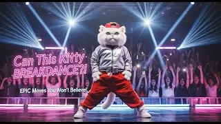 Kitty&rsquo;s Epic Breakdance Battle! 🐱💃 Funny Dance Animation song for Kids & Family