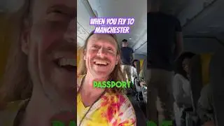 WHEN YOU FLY TO MANCHESTER ✈️ #aeroplane #planes #planespotting #pilot #manchester #flying #comedy