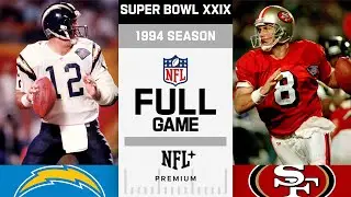 San Diego Chargers vs. San Francisco 49ers FULL GAME | NFL 1994 Season Super Bowl XXIX