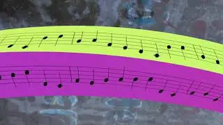 Bubblesort Variations show Musical Counterpoint