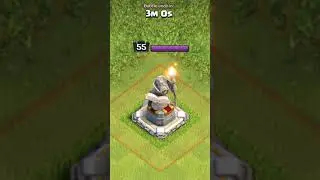 See how quick grand warden makes himself a statue #grandwarden | Clash Karo | #coc #shorts