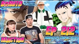 Дезертирство Амадо - Реакция на Boruto Episode 212