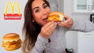 TRYING MCDONALDS DOUBLE FISH FILET MUKBANG! Better Than The OG?!