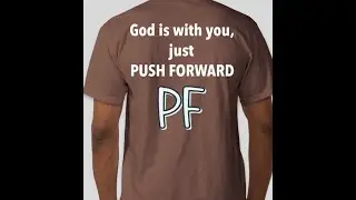 Day 3 of Building My Own Clothing Brand Called Push Forward