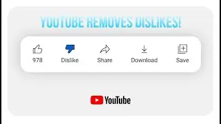 YouTube removes video dislikes...