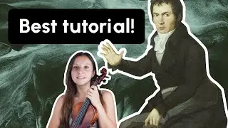 Mastering Beethoven Moonlight Sonata: A Violin Tutorial