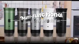 Портативная кофемашина USB C Portable coffee machine Ссылка в комментариях/Product link in comments