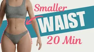 Lose Love Handles Fast 🔥 20 Min Waist Slimming Workout at Home