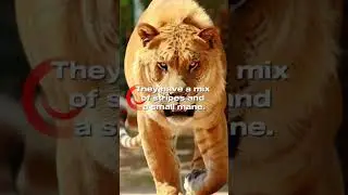 Liger and tigon | The hybrid of the lion and the tiger | tiger, lion cross