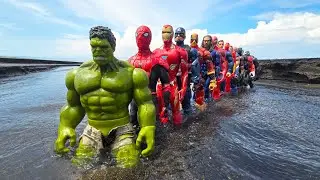 AVENGERS ACTION FIGURE RESTORATION, SPIDER-MAN MILES, CAPTAIN AMERICA, HULK, SUPERMAN, THANOS #29