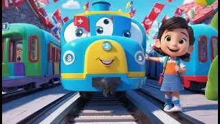 El tren divertido iba hacia atrás | Canción Infantil | Canción para Niños | Kids Songs | Baby Music