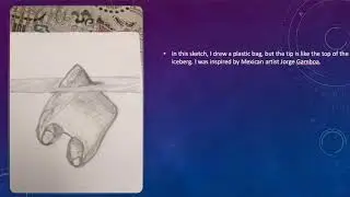 My two ocean pollution drawings
